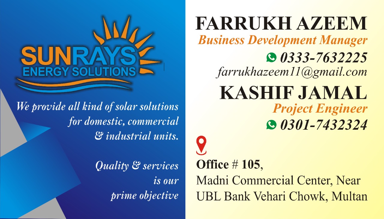 Sunrays Energy Solutions